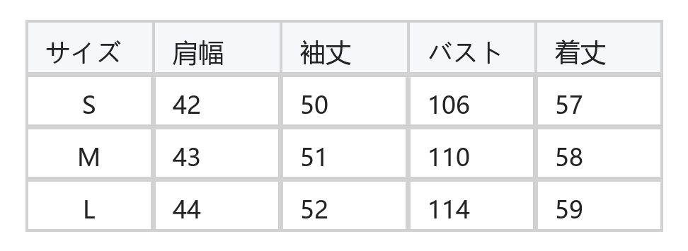 配色ラウンドネック 前立てプリーツシャツ size chart 1