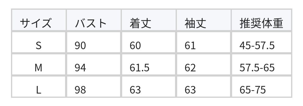 【秋新作】S~L スモールVスリットネック スリムフィット長袖Tシャツ size chart 1