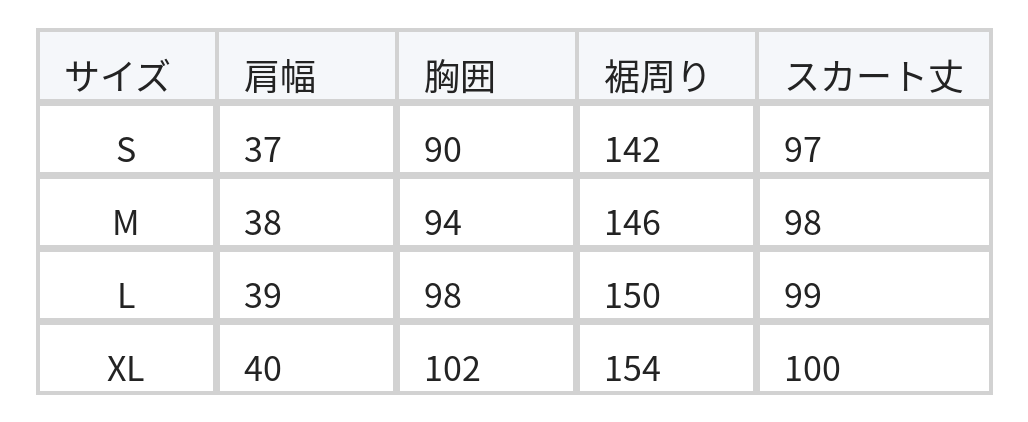 Vネック プリント ウエストマークワンピース size chart 1